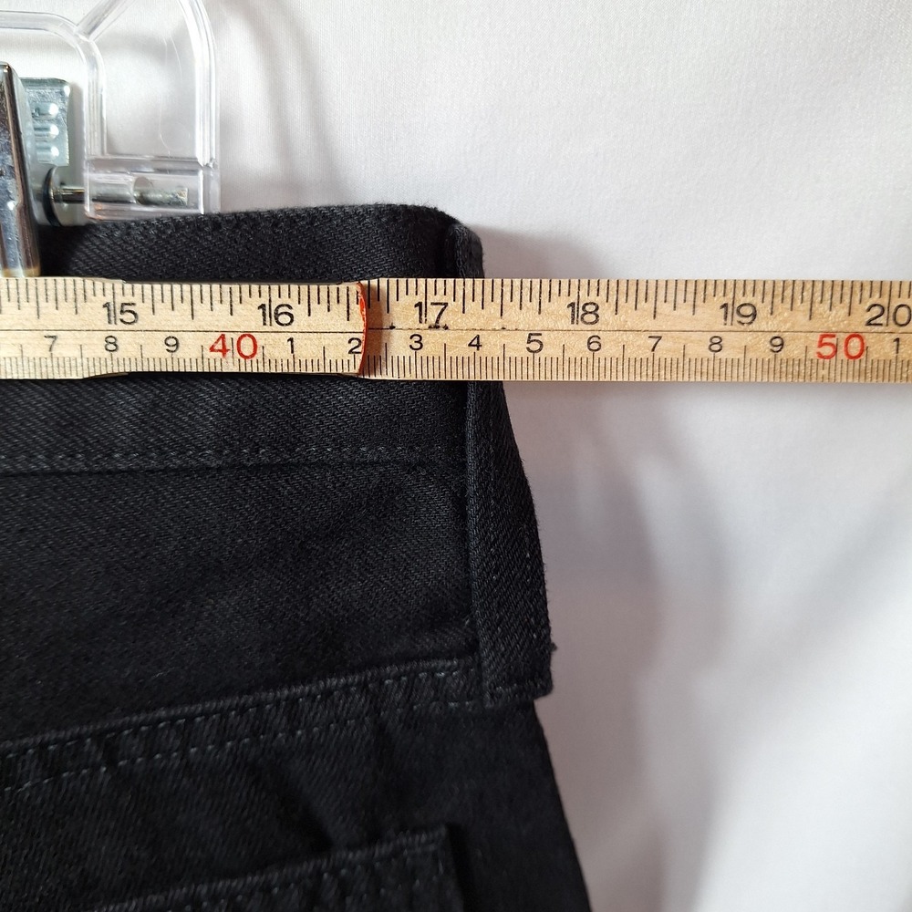 NWT$ OLD NAVY 90s Baggy 100% Cotton Built-In-Flex Jean Men Sz 34x32 Black Aug/25 - Picture 5 of 9